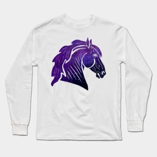 Galaxy Horse Long Sleeve T-Shirt